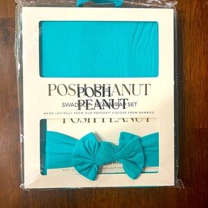 BNWT posh peanut swaddle